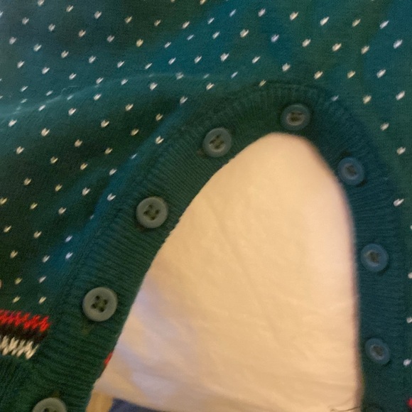 Janie and Jack baby Christmas outfit 0-3 month - Picture 7 of 8